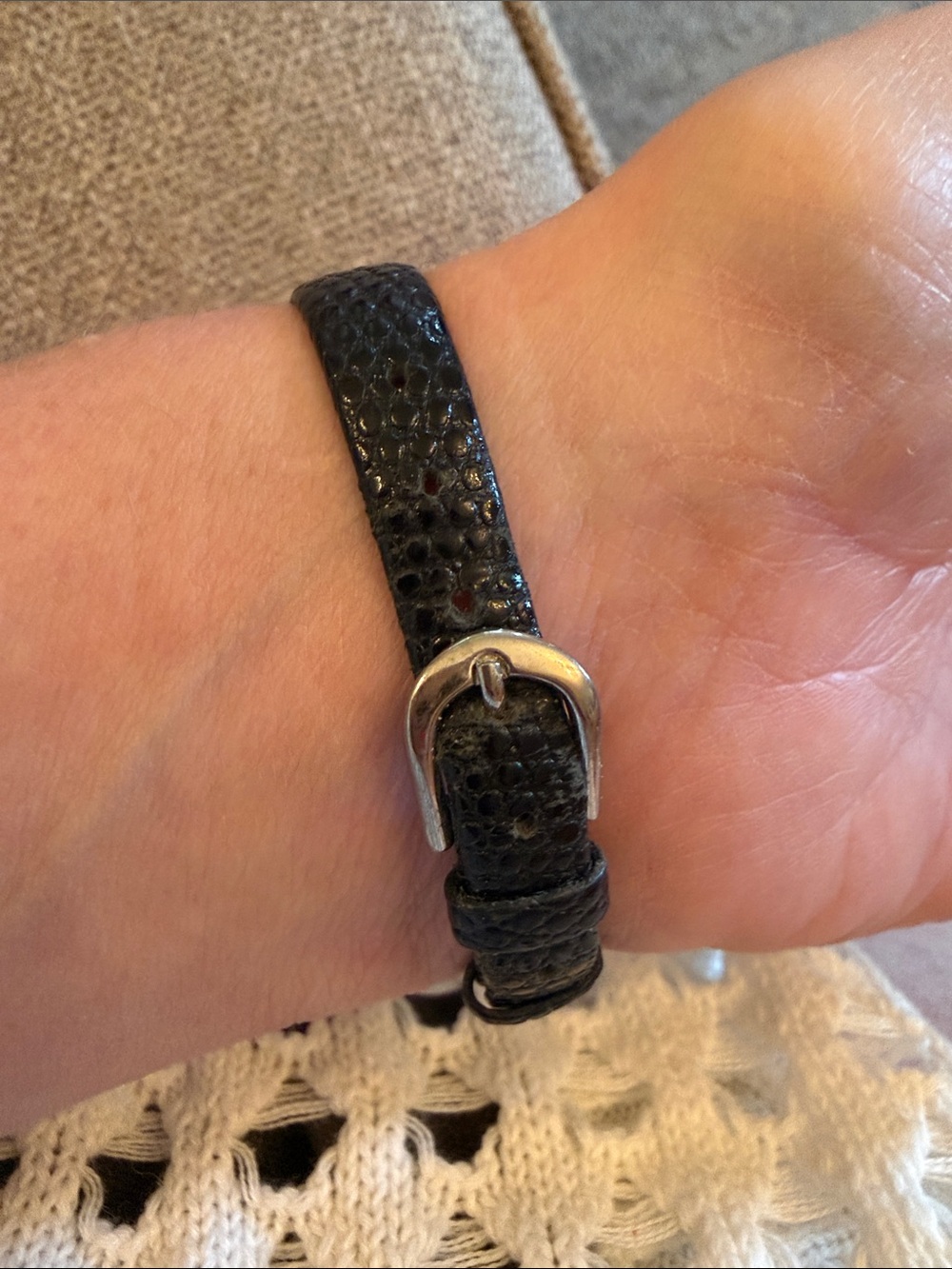 Vintage Judith Jack Sterling Silver Marcasite Watch - Picture 6 of 13